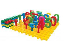 Cuburi Wafle - Set de numere cu scrierea Braille