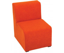 Canapea simplă, portocaliu - 35 cm
