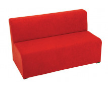 Canapea triplă, roșu - 35 cm