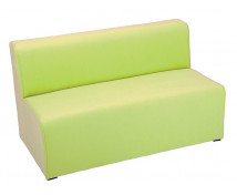Canapea triplă, verde - 35 cm