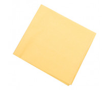 Lenjerie pernă NOMI - Monocolor galben- închidere cu nasturi
