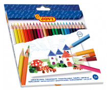 Creioane colorate JOVI, 24 buc