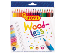 Creioane colorate, rotunde 24 buc (24 culori)