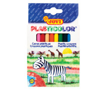 [Creioane colorate Plasticolor, 12 buc]