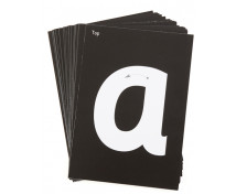 Cartonașe pentru Mini placa luminoasă - Litere mici (26 buc)