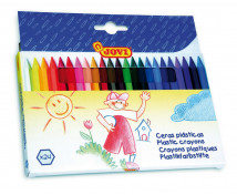 [Creioane colorate plasticolor, 24 buc]