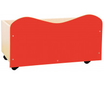 Cutie depozitare - arțar - roșu