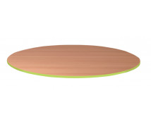 Blat masă 25 mm, FAG - cerc 85 cm - verde