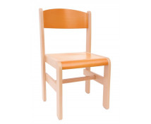 Scaun din lemn Extra-31-portocaliu