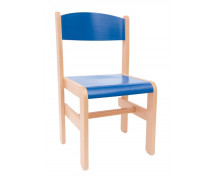Scaun din lemn Extra-35-albastru