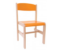 Scaun din lemn Extra-38-portocaliu