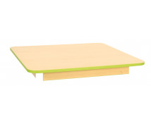 Blat masă 18 mm, Arțar - pătrat 80x80 cm, galben