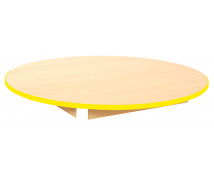 Blat masă 18 mm, Arțar - cerc 90 cm, galben