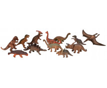 [Animale din plastic - Dinozauri - 12 buc.]