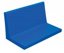 Pernuță cu spătar pentru dulapul KS21 - cu spătar lat - albastru