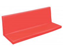 Pernuță cu spătar pentru dulapul KS31 - cu spătar lat - roșu