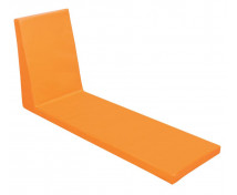 Pernuță cu spătar pentru dulapul KS31 - cu spătar îngust - portocaliu