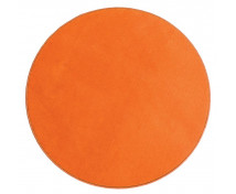 Covor monocromatic Diametru: 1 m-portocaliu