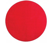 Covor monocromatic Diametru: 1,5 m-roșu