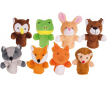 Marionete pentru deget - animale de pădure