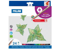 Creioane colorate hexagonale MILAN