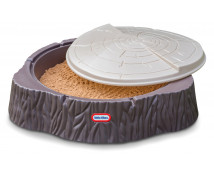 Cutie pentru nisip - Trunchi de copac