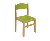 Scaun din lemn FAG-26-verde