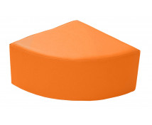 Taburete SOFT Semicerc-portocaliu