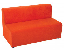 Canapea triplă-portocaliu