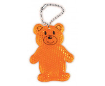 [Pandantiv reflectorizant  - Ursuleț portocaliu (7 x 5 cm)]