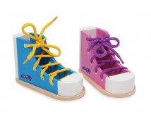 Pantofi colorați cu șireturi, 2 buc.