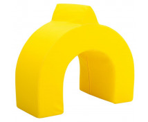 Tunel - arcadă galbenă cu coadă