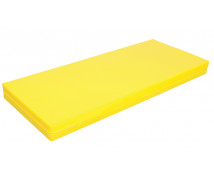 Saltea - pat, impermeabilă galben, 140 cm