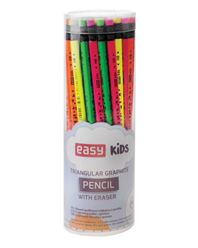 Creioane cu radieră, 48 buc