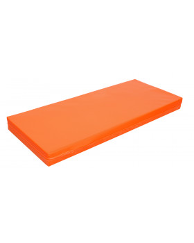 Saltea - pat, impermeabil - portocaliu, 135 cm