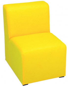 Canapea simplă, galben - 35 cm