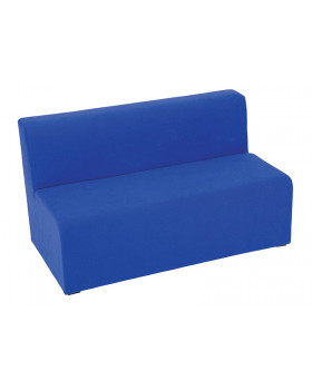 Canapea triplă, albastru - 35 cm