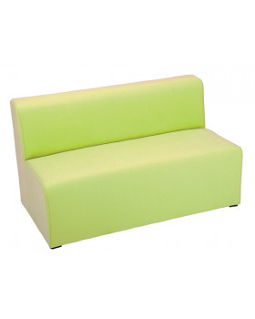 Canapea triplă, verde - 35 cm