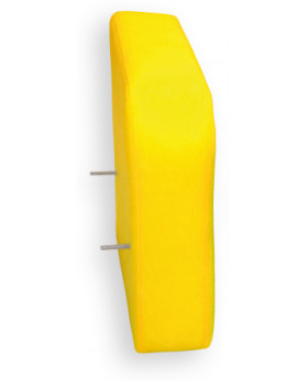 Cotieră dreapta, galben - 35 cm