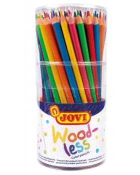 Creioane colorate, rotunde - 84 buc (12 culori)