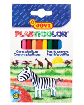 Creioane colorate Plasticolor, 12 buc