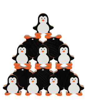 Puzzle de echilibru - Pinguini