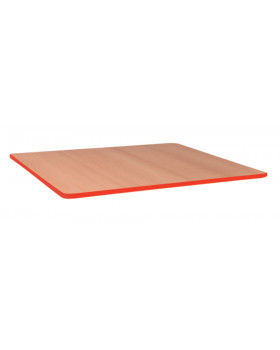 Blat masă 25 mm, FAG - pătrat 60x60 cm - roșu