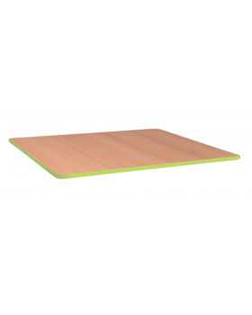 Blat masă 25 mm, FAG - pătrat 60x60 cm - verde