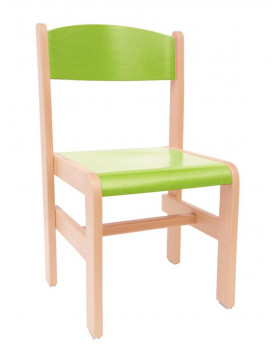 Scaun din lemn Extra-35-verde