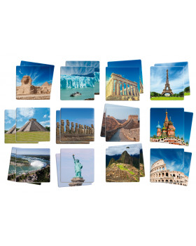 Maxi joc de memorie cu imagini - Orașele lumii