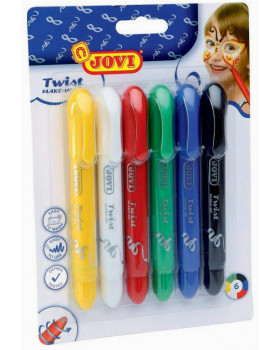 Creioane colorate  pentru față TWIST
