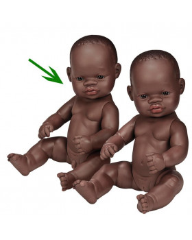 Păpuși de diferite culturi - 32 cm - Tip african - băiat