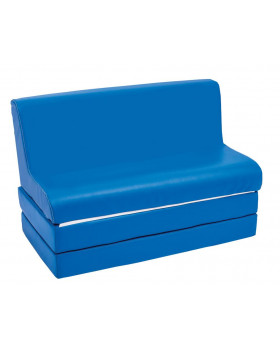 Canapea extensibilă SOFT-albastru