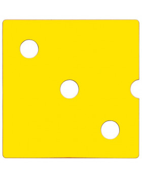 Ușă Numeric 3 - galben